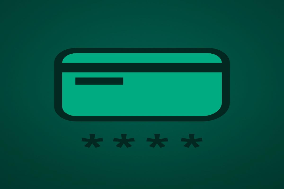 Icono tarjeta con PIN Icono tarjeta con PIN