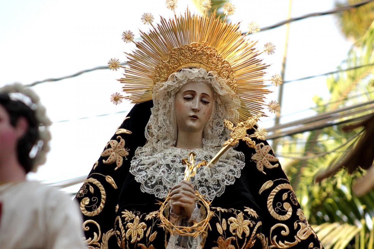 Virgen de una cofradía